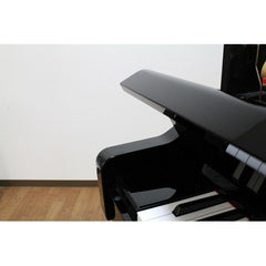 YAMAHA YM10 Upright Piano – Black | Japan Made | Renewed / Serial: 5861686