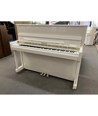 Ritmüller RS-118 Upright Piano – High-Gloss White