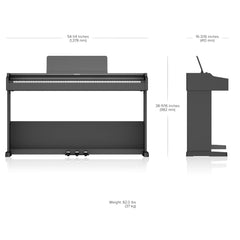 Roland RP107 Digital Piano - Black