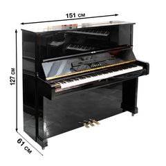 Yamaha Upright Piano U2A Black / Renewed | Made in Japan / Serial: 3809059