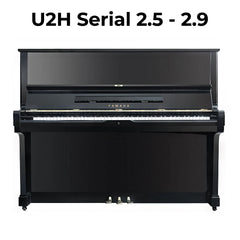 Yamaha Upright Piano U2H Black / Renewed | Made in Japan / Serial: 2889984