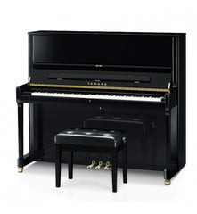 YAMAHA Upright Piano U3H – Polished Black Made in JAPAN