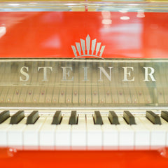 Steiner Crystal Grand Piano With Self Play HG-168A  Red