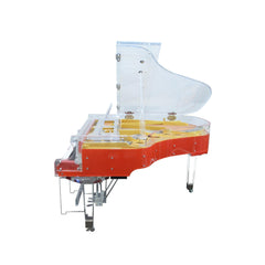 Steiner Crystal Grand Piano With Self Play HG-168A  Red